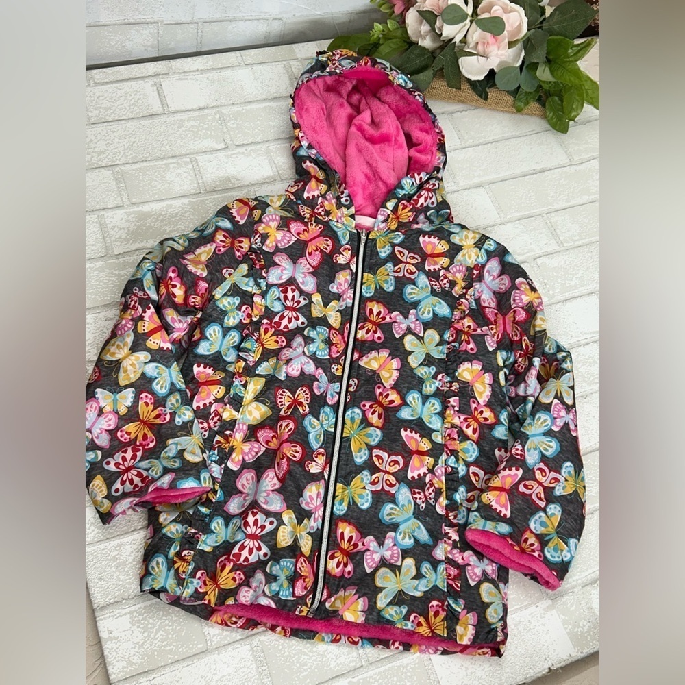 Penelope Mack Multicolor Butterfly Puffer Jacket